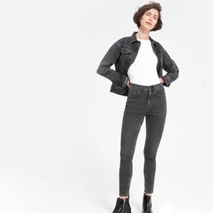 Everlane high rise skinny jeans size 26 washed black NWOT